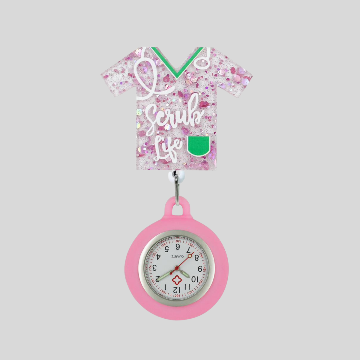 Nurse watch with stickers