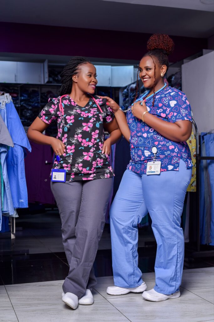 Printed Scrubs